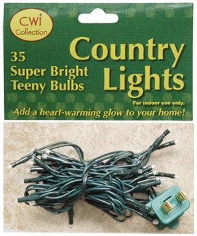 Teeny Lights, Green Cord, 35ct - The Fox Decor